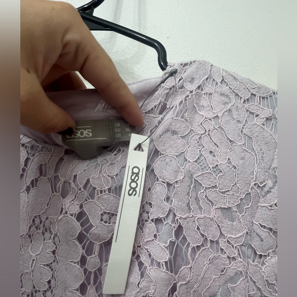 NWT ASOS Lace Dress Sz 4 - Picture 4 of 4